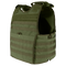 The Condor EXO Plate Carrier Gen II in Olive Drab features MOLLE webbing, adjustable shoulder straps, side openings, and a breathable 3D mesh liner for comfort—ideal for carrying extra gear and providing torso protection.